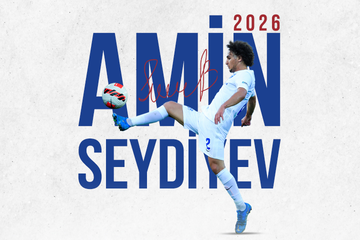 We signed new contract with Amin Seydiyev!