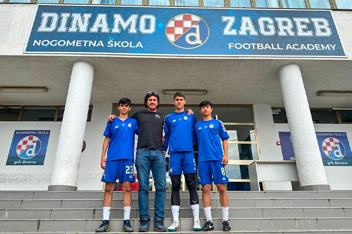 3 futbolçumuz “Dinamo” Futbol Akademiyasında